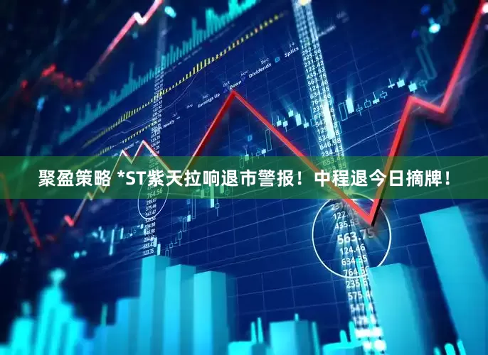 聚盈策略 *ST紫天拉响退市警报！中程退今日摘牌！