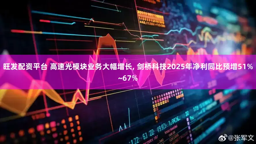 旺发配资平台 高速光模块业务大幅增长, 剑桥科技2025年净利同比预增51%~67%